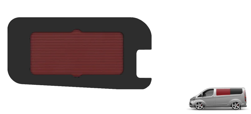 Ford Transit Custom | Window Pod® B | Nearside Sliding Door (Fixed Window Only)