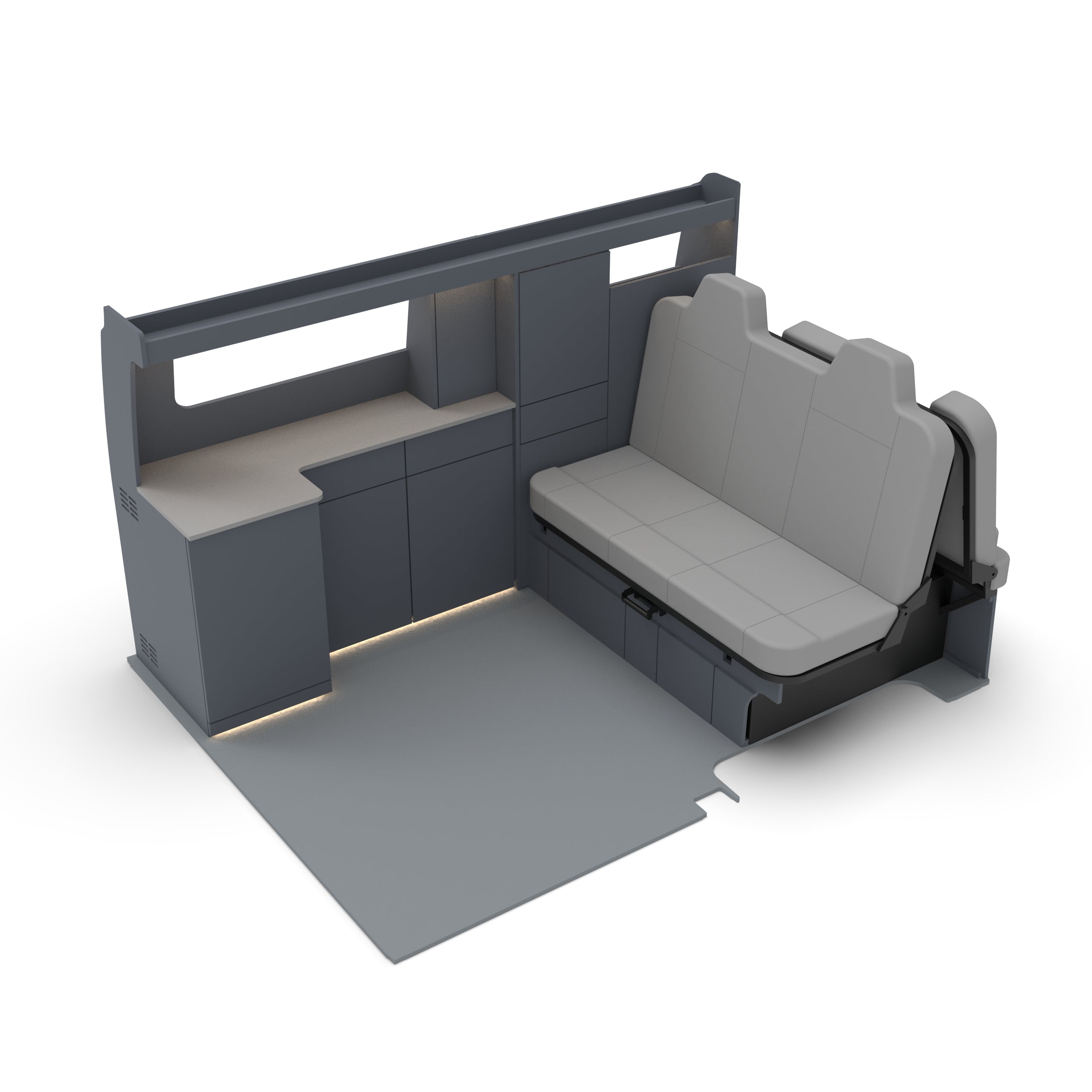 Nissan Primastar SWB Slimline Edition Campervan Kitchen