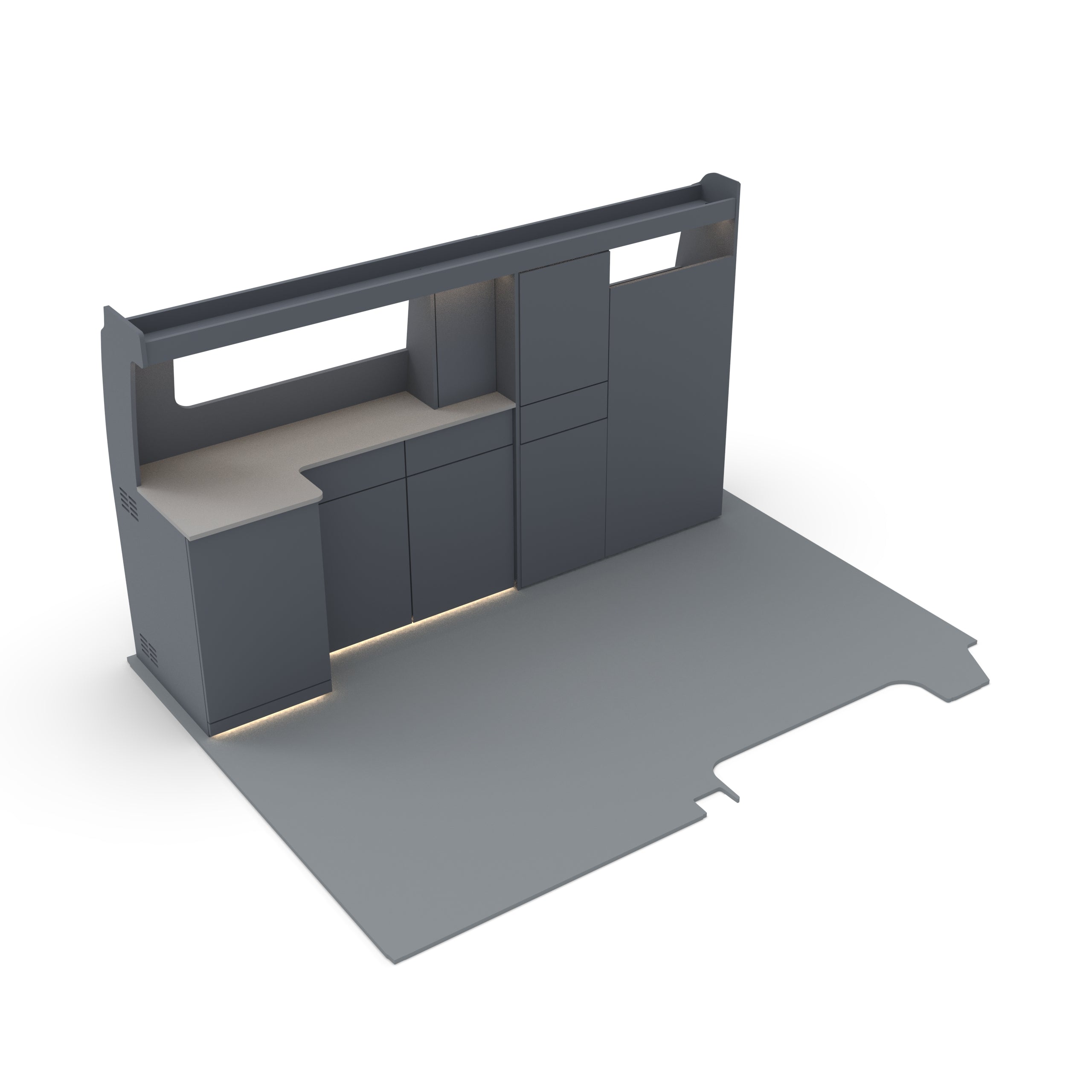 Nissan Primastar SWB Slimline Edition Campervan Kitchen