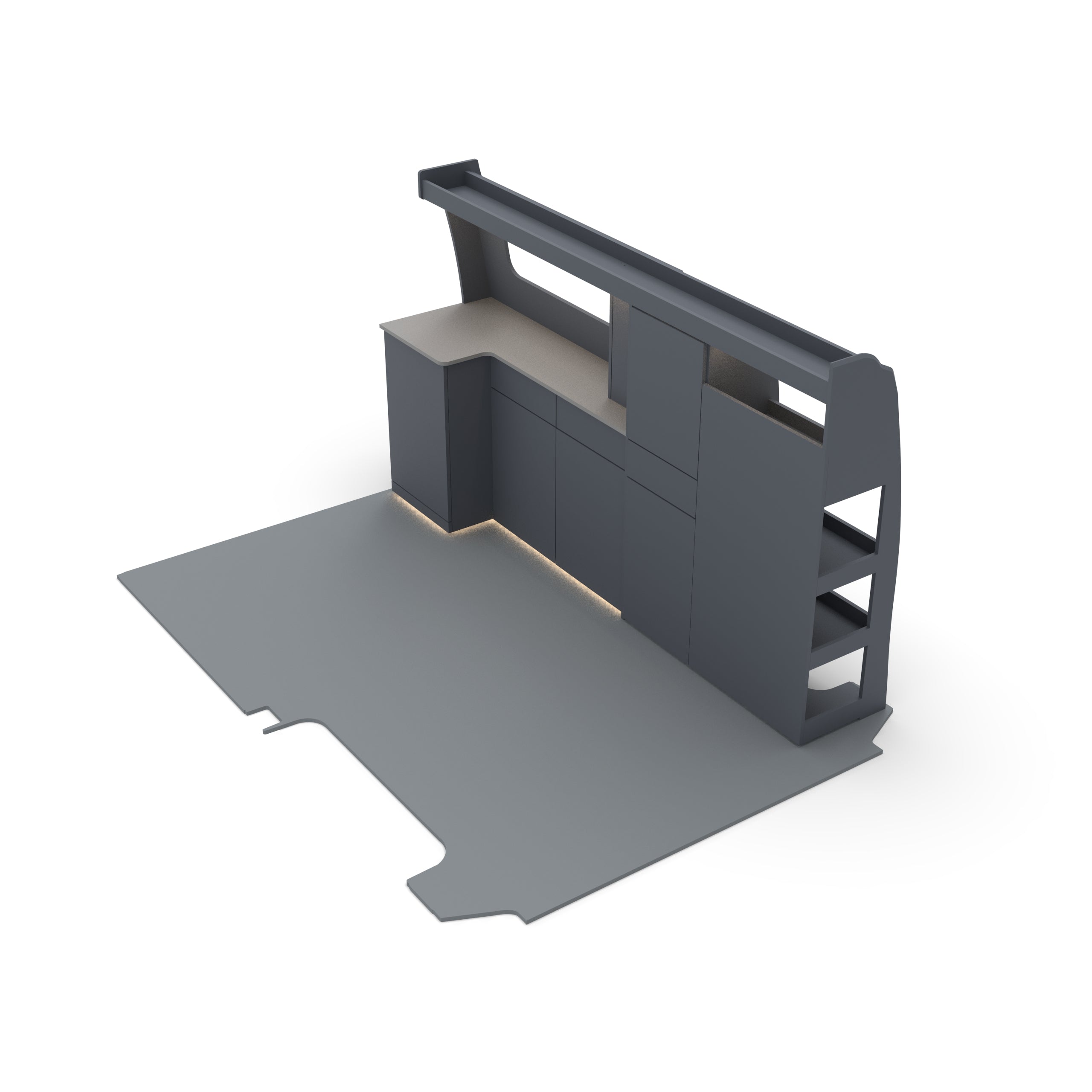 Nissan Primastar SWB Slimline Edition Campervan Kitchen