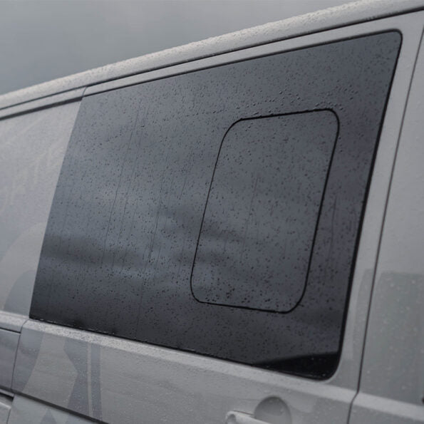 Camper Glass VW T5/T6 - Flush Sliding Window – Driver/Passenger Side – SWB/LWB – Privacy Glass