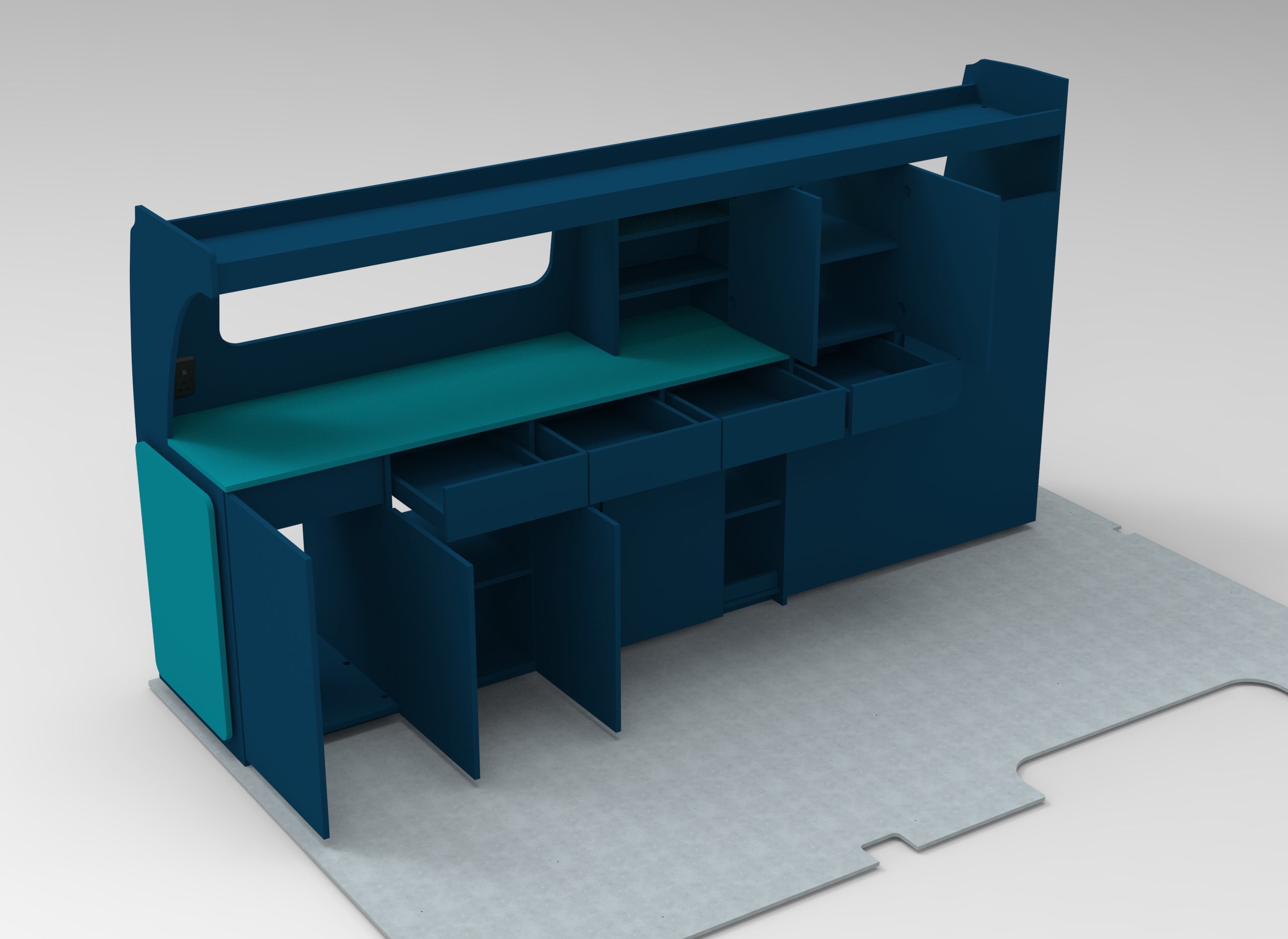 Classic Edition Campervan Furniture Unit Set