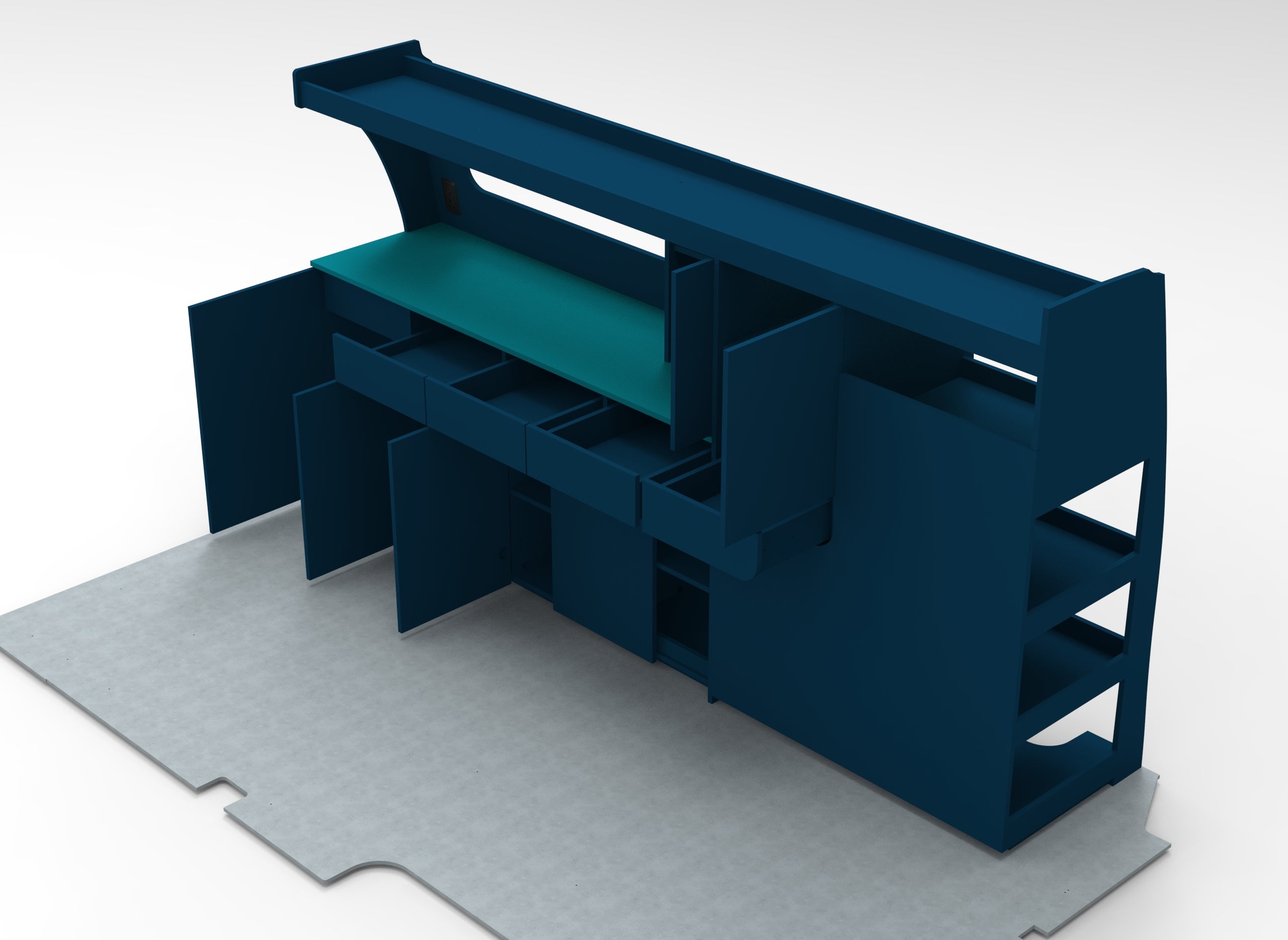 Classic Edition Campervan Furniture Unit Set