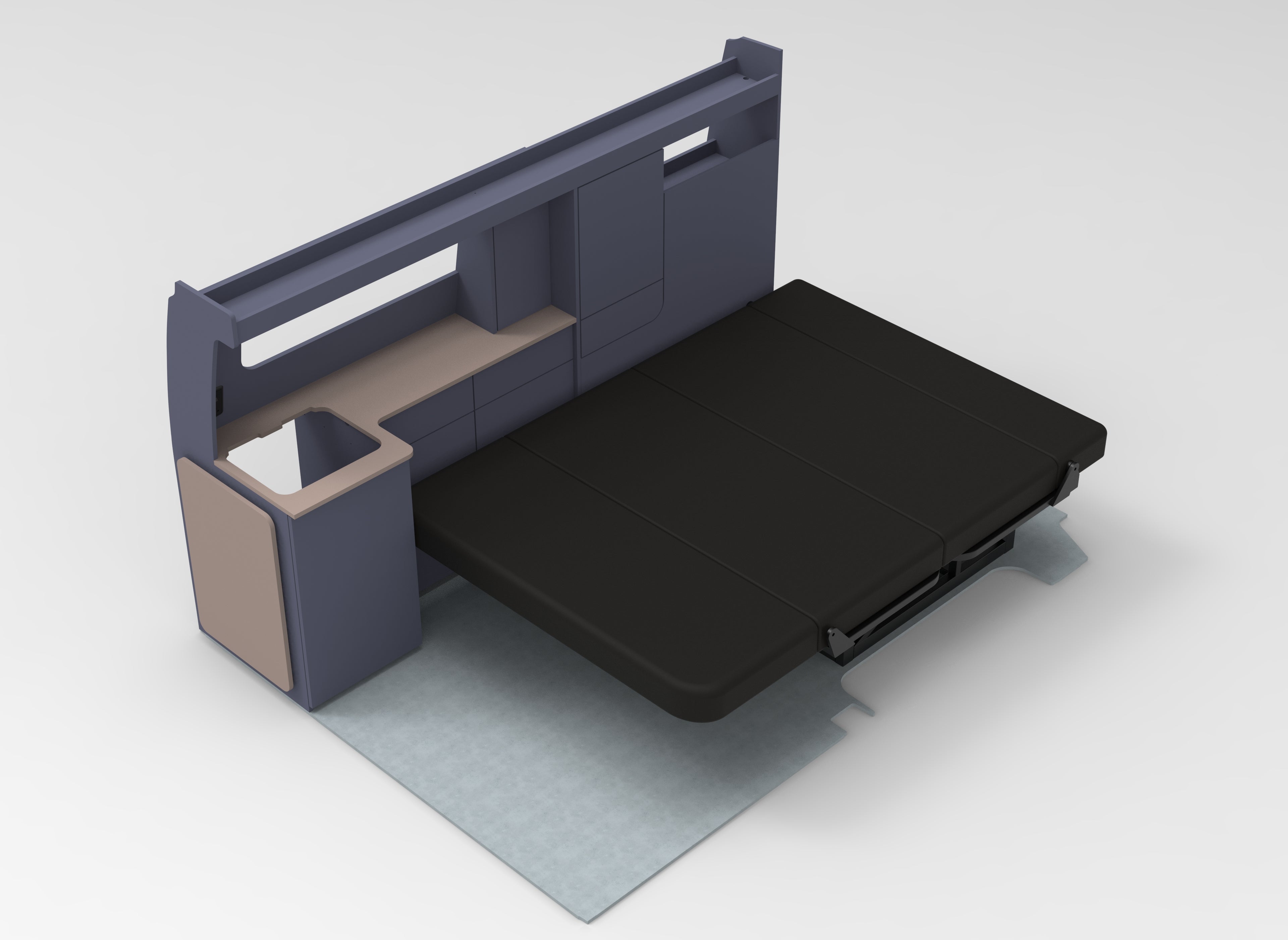 Slimline Classic Edition Campervan Furniture Unit Set