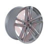 Navis Twin-5 – 20" Silver Finish Alloy Wheels