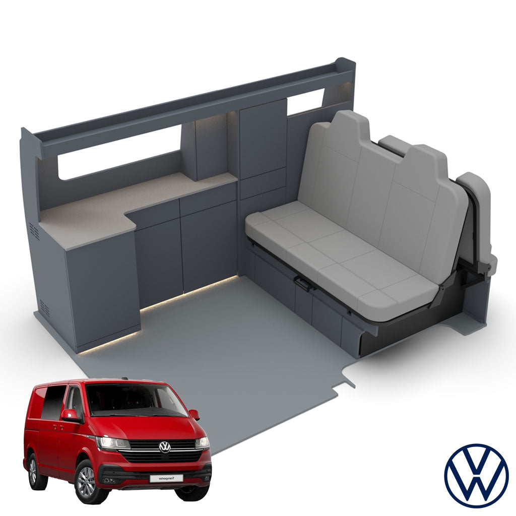Volkswagen T6 SWB Slimline Edition Campervan Kitchen