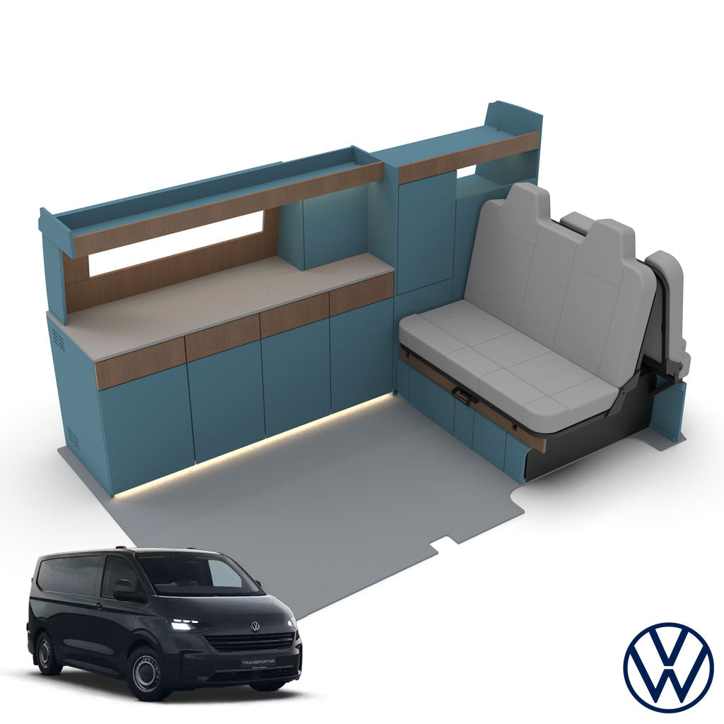 Volkswagen T7 LWB Classic Edition Campervan Kitchen