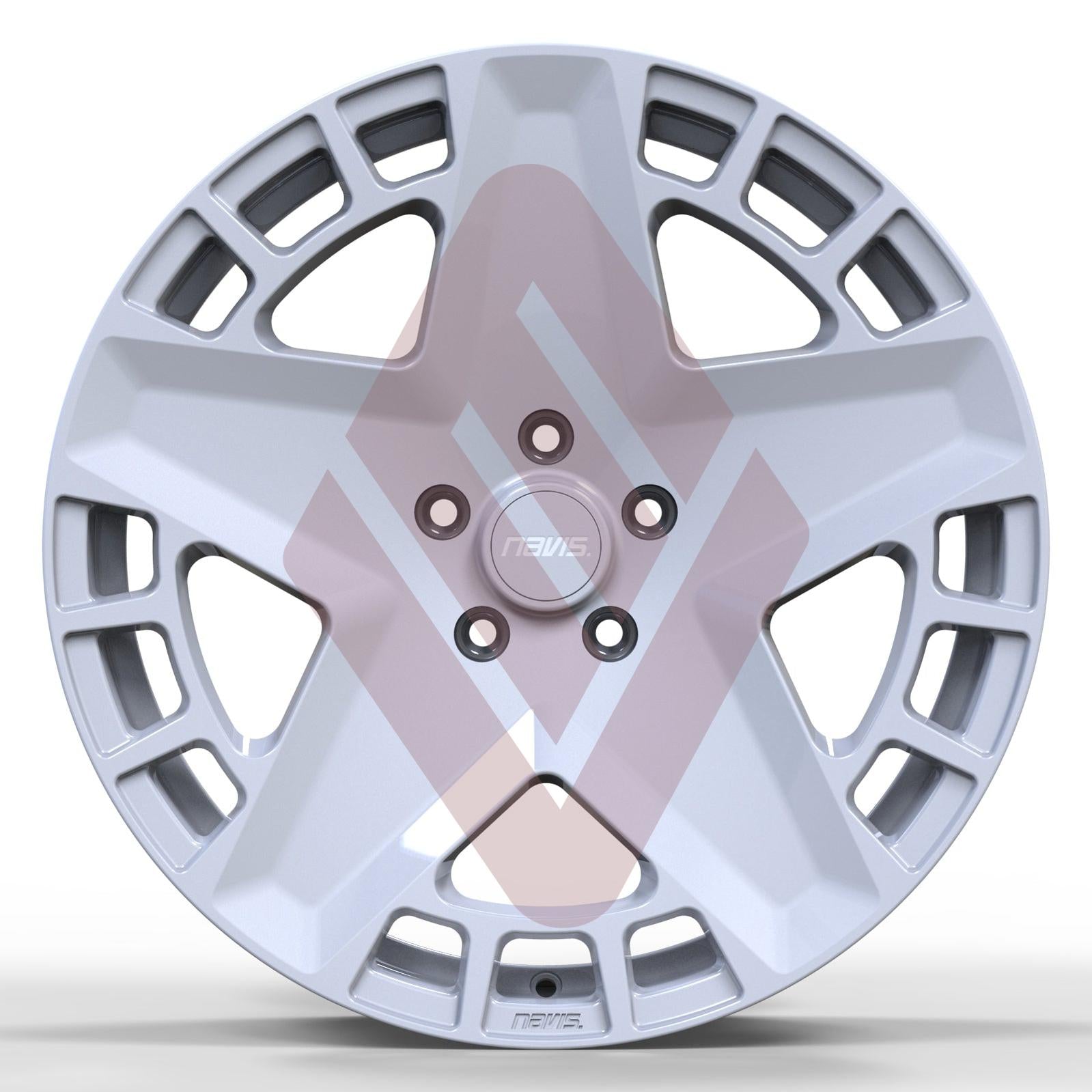 Navis Unknown – 20" White Finish Alloy Wheels