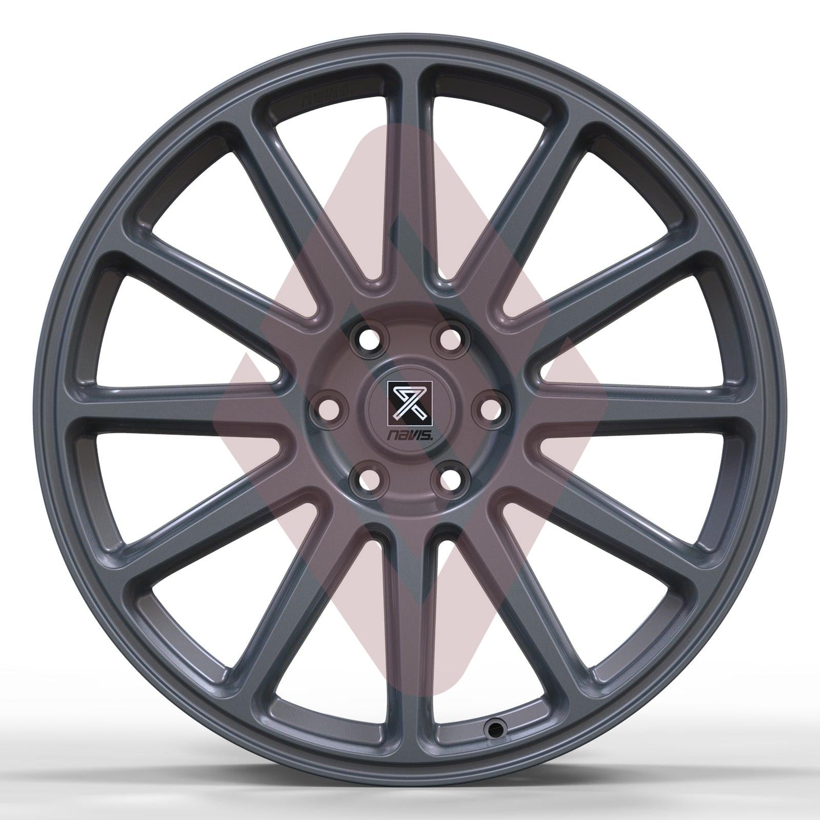 Navis Novus – 20" Anthracite Finish Alloy Wheels (Transit Custom 2024 – onwards)