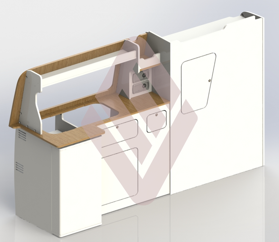 Volkswagen Transporter T5/T6 SWB V1 Campervan Kitchen Interior Unit