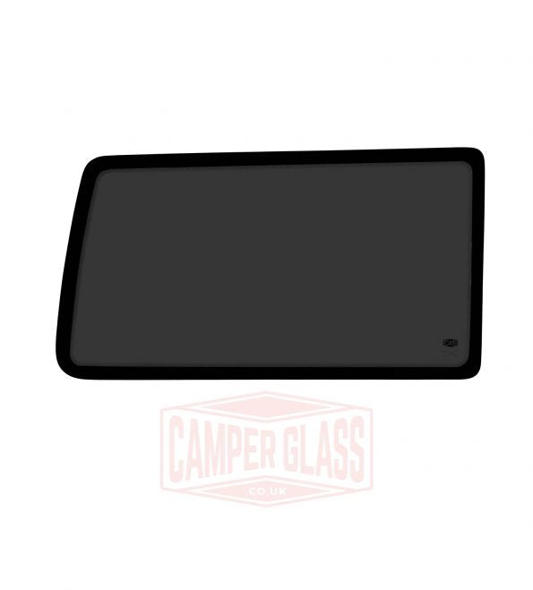 Camper Glass VW T4 – Fixed Window – Driver Side – Rear Quarter – SWB – Privacy Glass